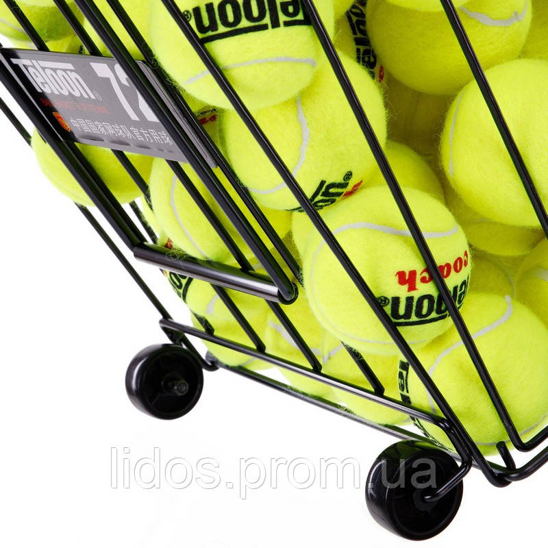 Корзина для теннисных мячей TELOON T111-72 черный ld - фото 3 - id-p2144287118