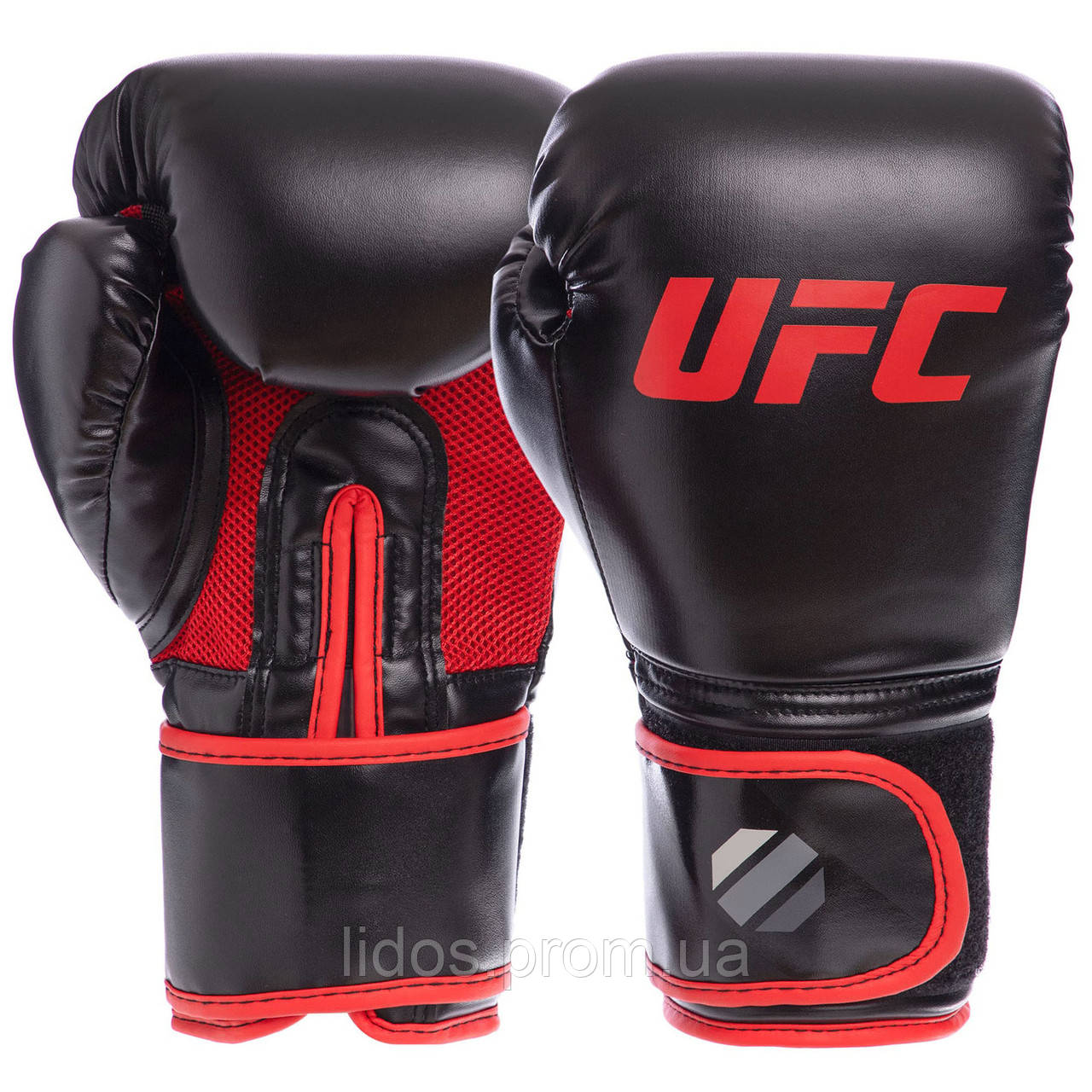 Перчатки боксерские UFC Myau Thai Style UHK-69673 12 унций черный ld - фото 1 - id-p2144370950