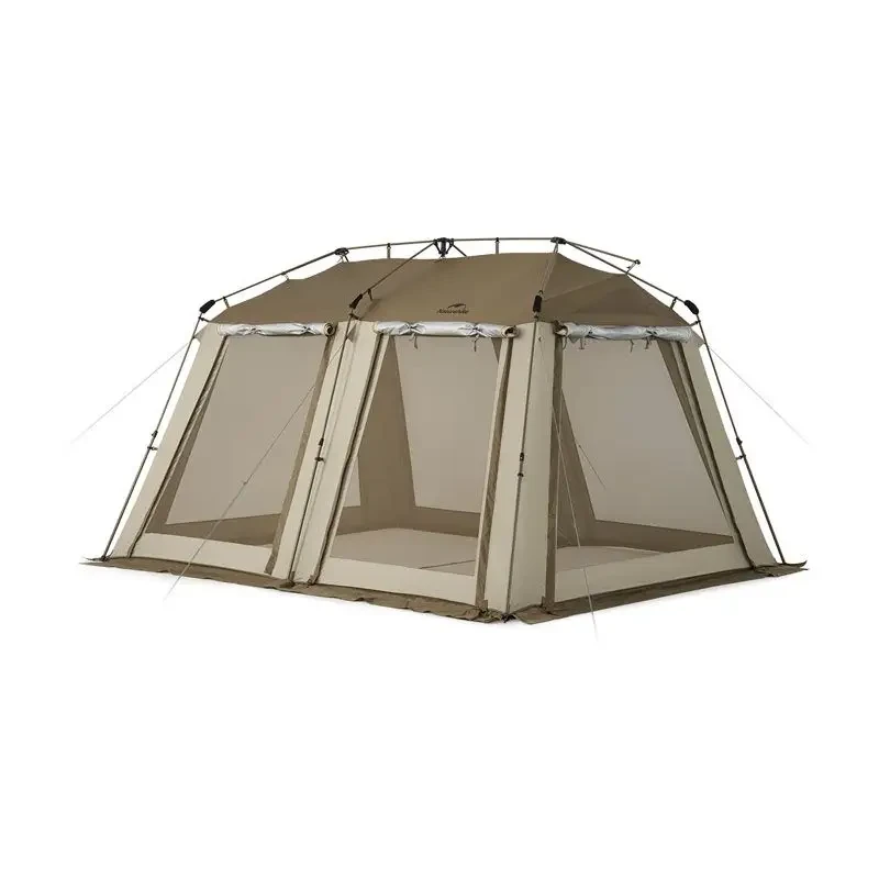 Намет Naturehike Village 210T polyester CNH23ZP12003 коричневий