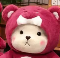 Іграшка ведмедик у костюмі з капюшоном, дитячий подарунок, 52 см