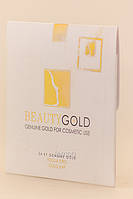 BEAUTYGOLD Омолоджувальна Пластина сусального Золота для обличчя EnjOy Gold, упаковка 12 шт