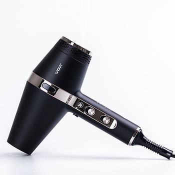 Фен VGR V-451 2000 Вт іонізація 3 режими роботи дифузор концентратор для волосся