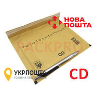 Бандерольный конверт PackPro CD 180х165 мм бурый