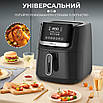 Аерофритюрниця SOKANY SK-10007 6.5 л 1800 Вт з таймером і терморегулятором без олії для смаження, фото 3