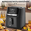 Аерофритюрниця SOKANY SK-10007 6.5 л 1800 Вт з таймером і терморегулятором без олії для смаження, фото 6