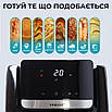 Аерофритюрниця SOKANY SK-10007 6.5 л 1800 Вт з таймером і терморегулятором без олії для смаження, фото 7