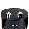 Аерофритюрниця SOKANY SK-10024 6.5 л 1500 Вт із терморегулятором для смаження картоплі та курячих крилець, фото 4