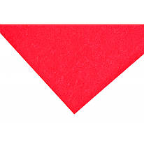 Фетр жорсткий червоний 60х70 см поліестер Santi, 741441