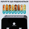 Аерофритюрниця SOKANY SK-10008 10 л 2400 Вт із двома відділеннями сенсорна без олії для смаження та запікання, фото 5