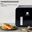 Аерофритюрниця SOKANY SK-10008 10 л 2400 Вт із двома відділеннями сенсорна без олії для смаження та запікання, фото 7