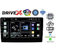 DriveX UN10Q AND 9" мультимедийный центр
