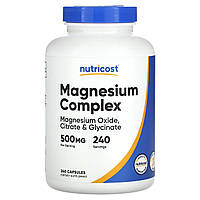 Комплекс магния Nutricost Magnesium Complex 500 мг 240 капс.