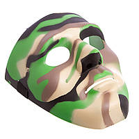 Защитная маска для военных игр пейнтбола и страйкбола Zelart TY-6835 цвет камуфляж ld