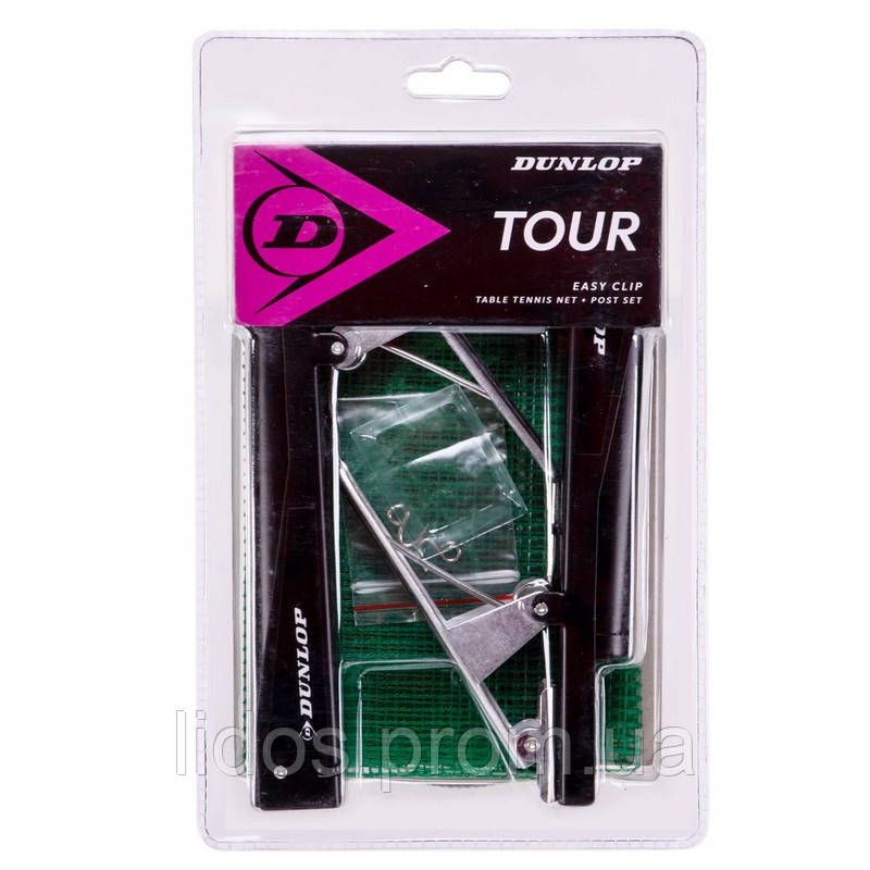 Сетка для настольного тенниса DUNLOP DL679357 D TT AC TOUR NET & POST SET ld - фото 6 - id-p2144403492