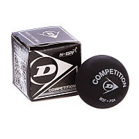 Мяч для сквоша DUNLOP REV COMP XT SINGLE DOT DL700112 1шт черный ld