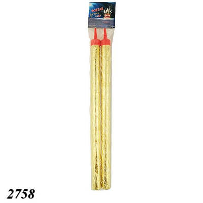 Свічка тортова Фонтан 250 мм 2шт.