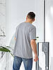 Футболка чоловіча сіра, фото 6