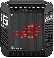 Маршрутизатор (точка доступу) Asus Router ROG Rapture GT6 (2PK) Black AX10000 Wi-Fi 6 1GbE MU-MIMO