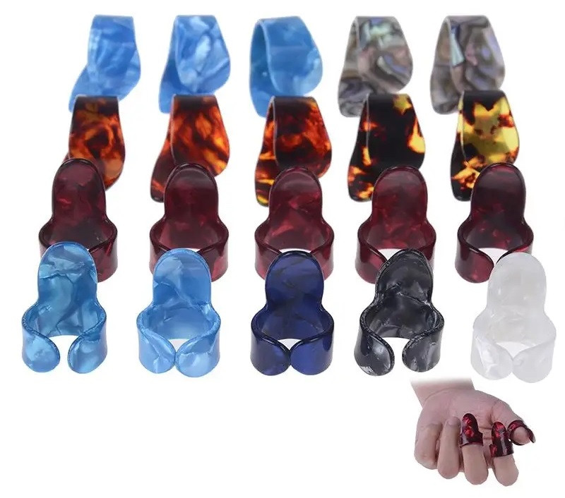 Медіатор-коготь (целлулоїд), фото 1