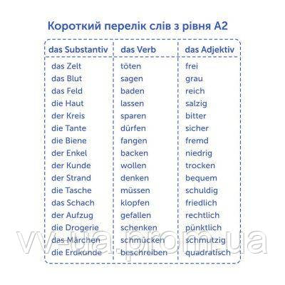 Карточки English Student для изучения немецкого языка Ниже среднего уровень А2, укр. (59122578) - фото 4 - id-p1077927606