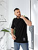 Футболка чоловіча чорний, фото 8