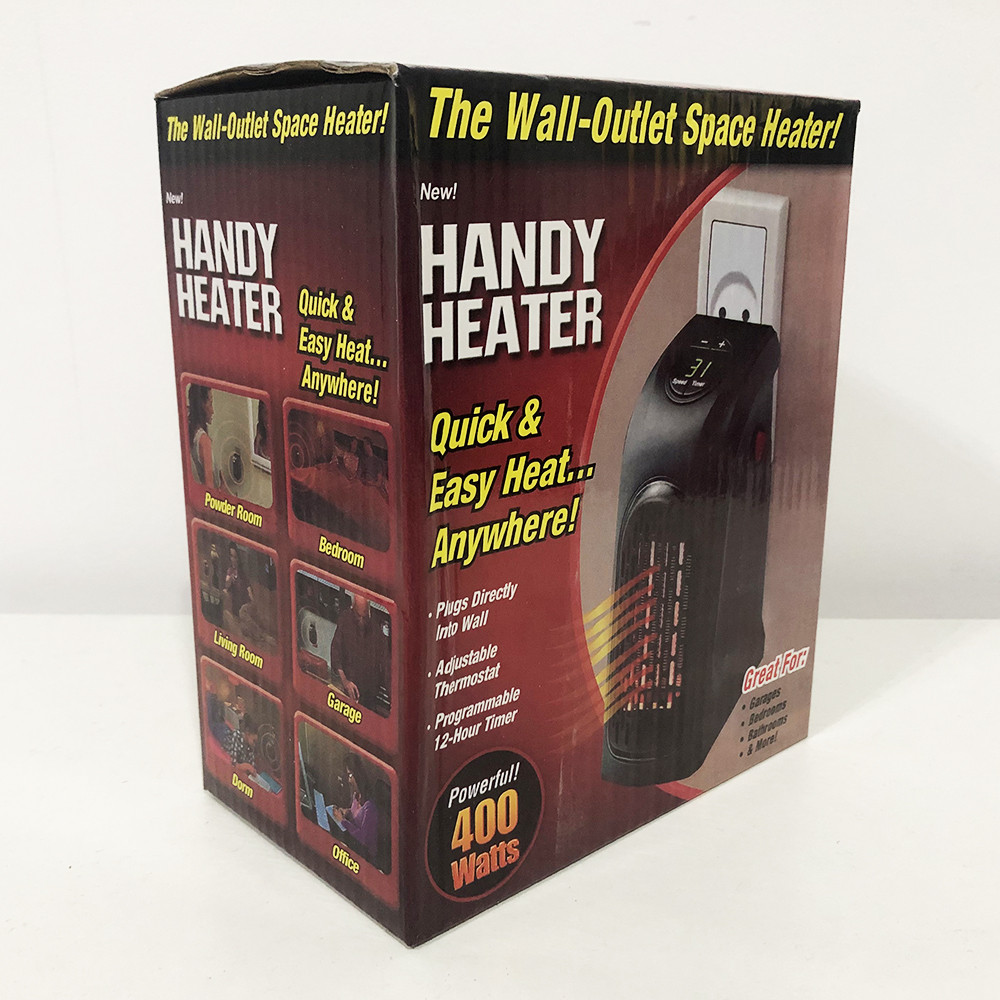 Портативный обогреватель Rovus Handy Heater Black, обогреватель дуйчик, NE-602 бытовой тепловентилятор - фото 5 - id-p2144735871