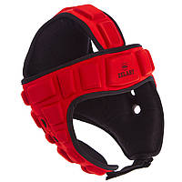 Шлем для борьбы единоборств Zelart MA-4539 размер XL цвет красный ld