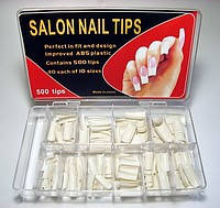 Тіпси Salon білі френч 500 шт.
