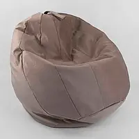 Гр Крісло-мішок "Груша" 2070004141 "Homefort" пінополістеролова кулька, тканина велюр - колір капучино
