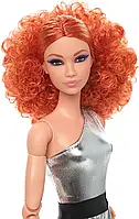 Коллекционная кукла Барби Красные кучерявые волосы Barbie Looks Signature Barbie