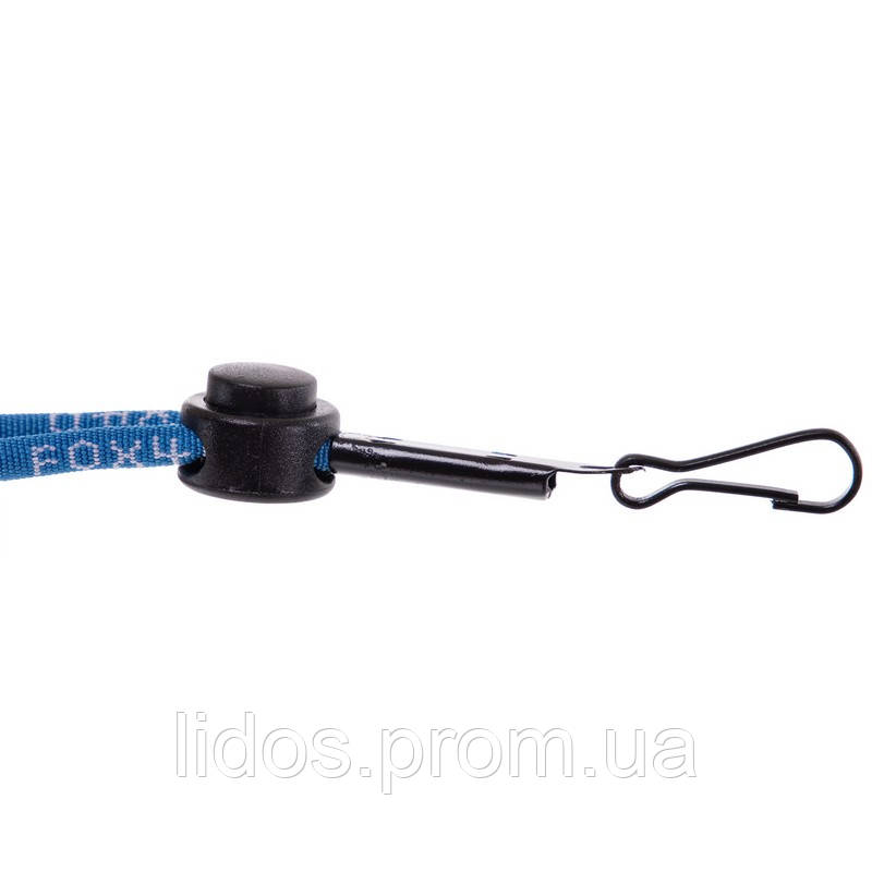 Шнурок-ремешок для свистка с карабином BREAKAWAY LANYARDS FOX40-100 цвет красный ld - фото 9 - id-p2144407251