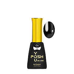 Кольоровий топ для гель-лаку без липкого шару YouPOSH Top Color 12 мл, 1 Чорний