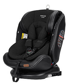 Автокрісло  з поворотом ISOFIX CARRELLO Asteroid Space Black 0+1/2/3 до 12 років (від 0 до 36 кг) Чорний