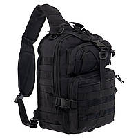 Рюкзак тактический (Сумка-слинг) с одной лямкой Military Rangers ZK-9115 цвет черный ld
