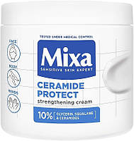 Укрепляющий крем с керамидами для очень сухой кожи лица, рук и тела - Mixa Ceramide Protect Strengthening