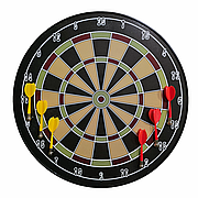 Дартс магнітний ЖОВТИЙ (40см)