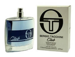 Sergio Tacchini Club MEN 100 ml TESTER туалетна вода чоловіча тестер (оригінал оригінал Італія)