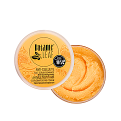Гарячий антицелюлітний скраб-гоммаж для тіла Botanic Leaf сольовий 300 мл