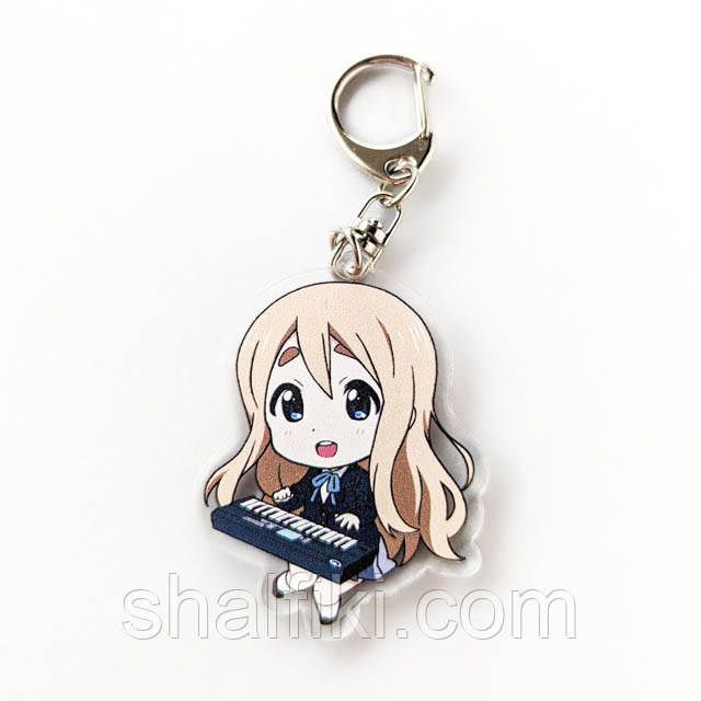 "Цумугі Котобукі (Кей-Он! / K-On!)" брелок акриловий двосторонній з уф-друком