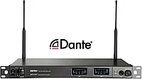 MIPRO ACT-727 Dante | Dwukanałowy szerokopasmowy odbiornik UHF 72MHz rack 1U