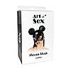 Шкіряна маска зайчика Art of Sex — Mouse Mask, колір Білий, фото 5