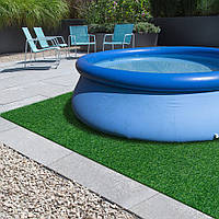 Штучна трава під надувний басейн ширина 1 метр ворс 7мм. DecorGrass