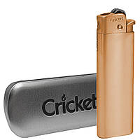 Турбо Зажигалка Крикет Металлическая Cricket Turbo Metal Rose Gold