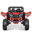 Дитячий електромобіль Баггі 24V ХМХ 613 4х4 (червоний колір), фото 8