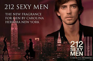 Carolina Herrera 212 Sexy Men туалетна вода 100 ml. (Кароліна Еррера 212 Сексі Мен), фото 4