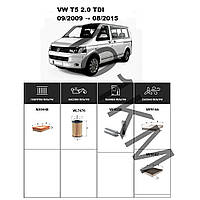 Комплект фільтрів VW T5 2.0 TDI (2009-2015) WIX