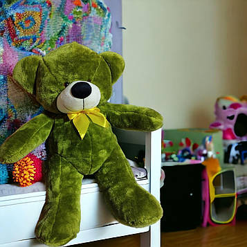 М'яка іграшка Ведмедик Патрік 80 см Ведмідь плюшевий великий Ведмедик іграшка велика Ведмедик плюшевий