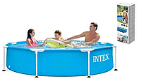 Intex Бассейн каркасный 28205 NP, размеры 244х51 см, объем воды - 1828 л