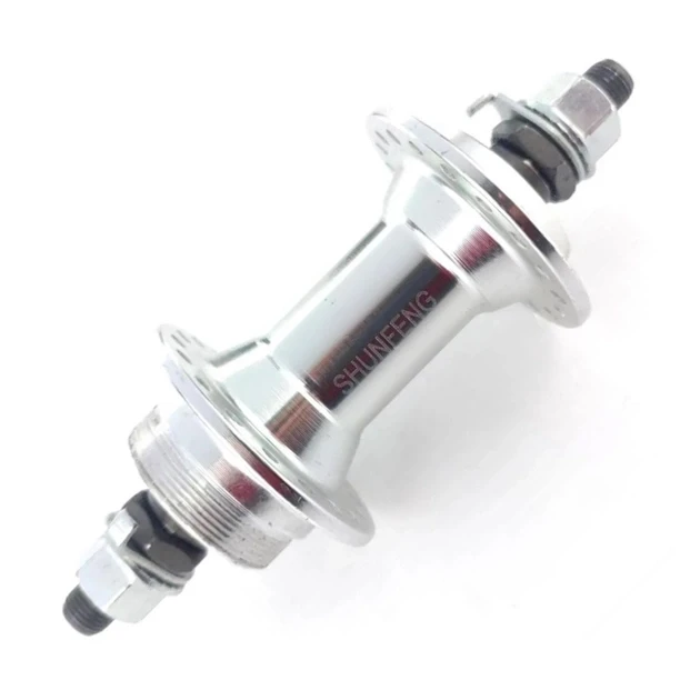 Втулка передня Shunfeng (під дискове гальмо) на 36 спиць, алюмінієва, на пром. підшипниках, під дисковий тор, фото 1