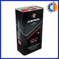 Моторное масло АЗМОЛ Famula M 10W-40 CI-4/SL E7 5 л, всесезонное полусинтетическое моторное масло AZMOL 5
